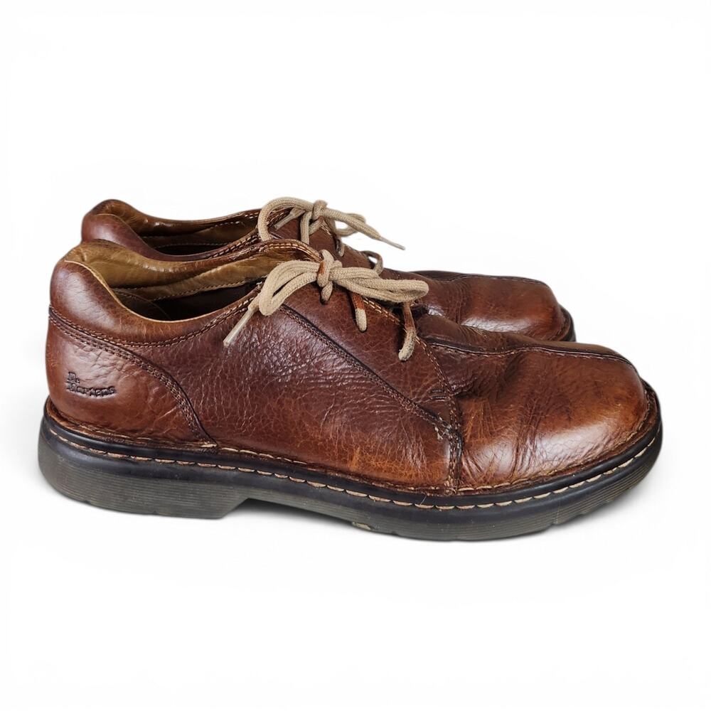 Y2K Vtg Dr. Martens 8B16 Split Toe Cognac Leather Oxford Men’s Size 9 Shoes Low